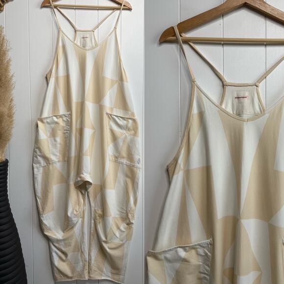 Free People onesie one piece jumpsuit cotton blend romper hot shot Small - Picture 2 of 7